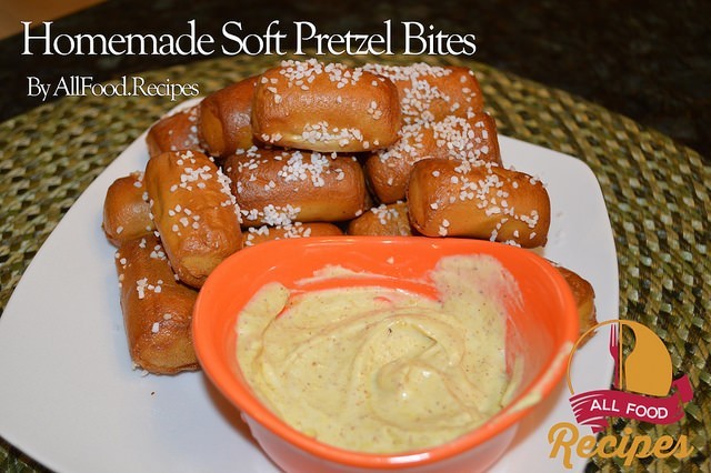 Homemade Soft Pretzel Bites