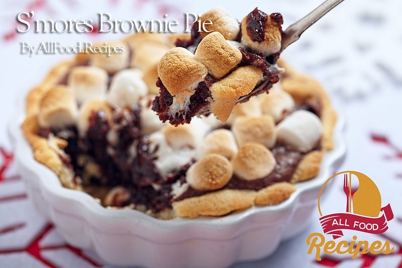 S’mores Brownie Pie