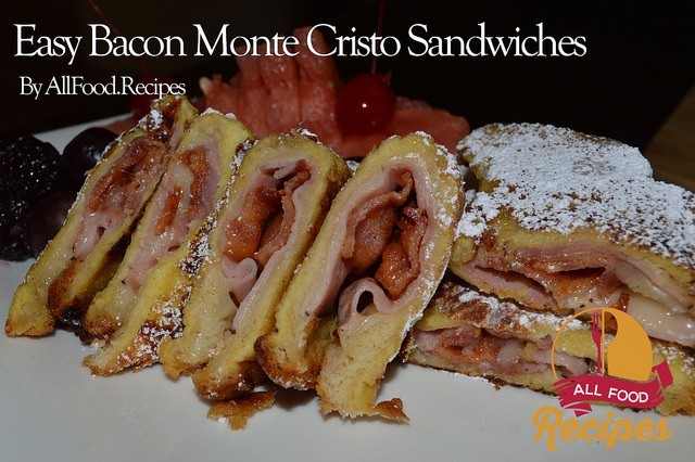 Easy Bacon Monte Cristo Sandwiches