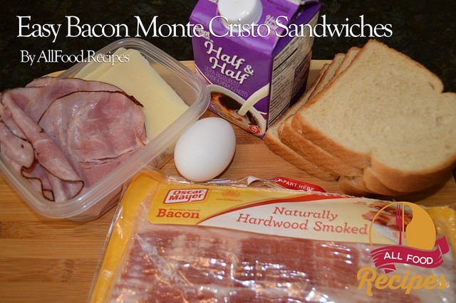 Easy Bacon Monte Cristo Sandwiches