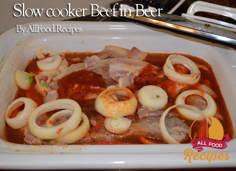 Slow cooker - Beef in Beer