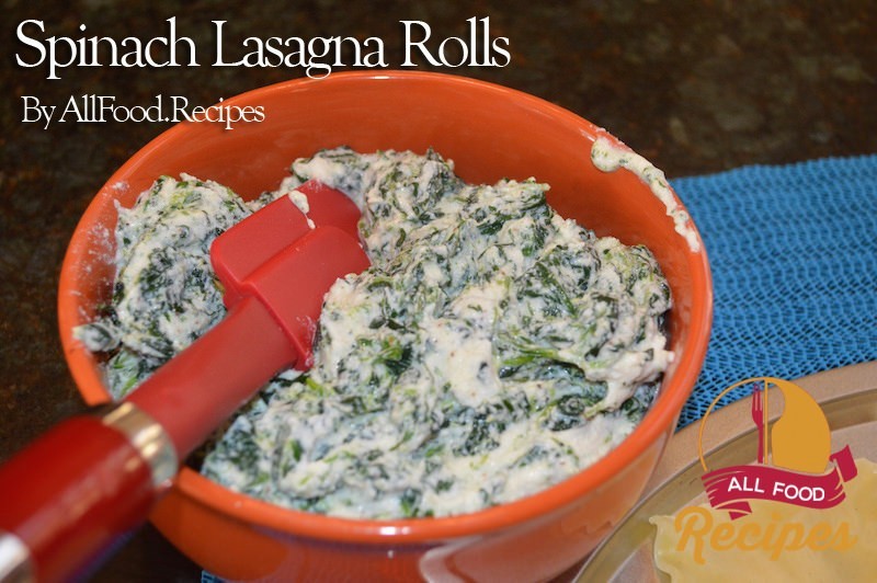 Spinach Lasagna Rolls