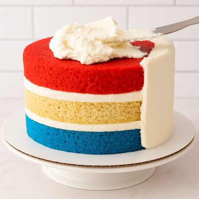 decoration American Flag Cake: A Red, White, and Blue Celebration