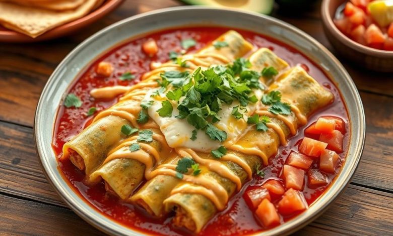 Easy Green Chicken Enchiladas Recipe: Delicious and Flavorful Tips 11 Ingredients for enchiladas, including tortillas, chicken, and green sauce
