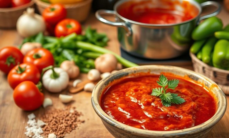 Easy Homemade Enchilada Sauce Recipe: Make Delicious Enchilada Sauce 11 Homemade enchilada sauce in a jar, rich in flavor with tomatoes, spices, and chili powder, perfect for authentic Mexican dishes