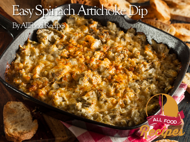 Easy Spinach Artichoke Dip