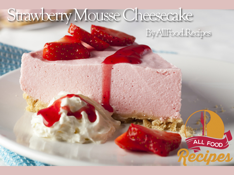 Strawberry Mousse Cheesecake