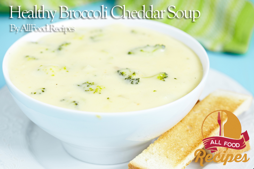 Healthy Broccoli Cheddar Soup