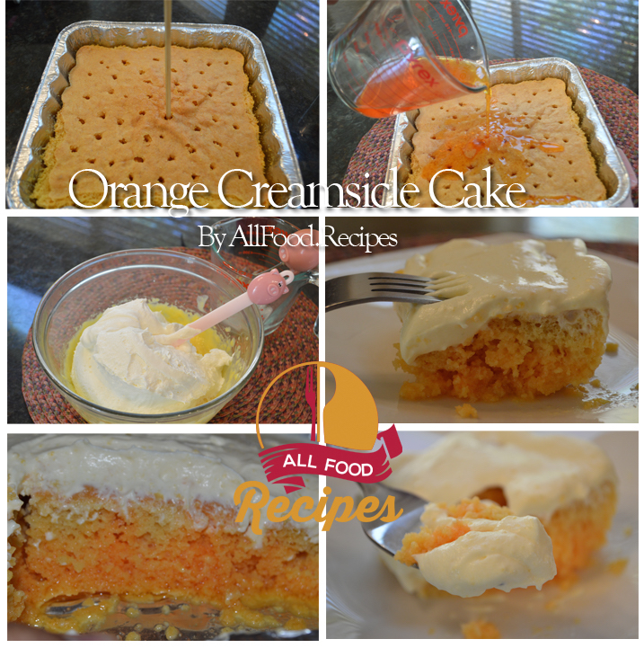 Orange Creamsicle Cake