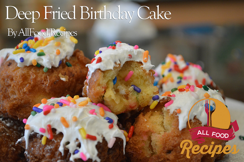 Deep Fried Birthday Cake