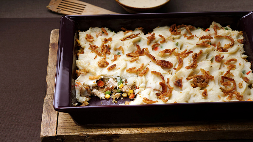 Turkey Dinner Casserole