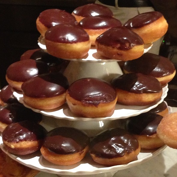 Boston Cream Doughnuts