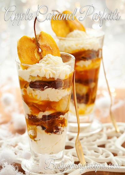 Caramel Apple Parfait