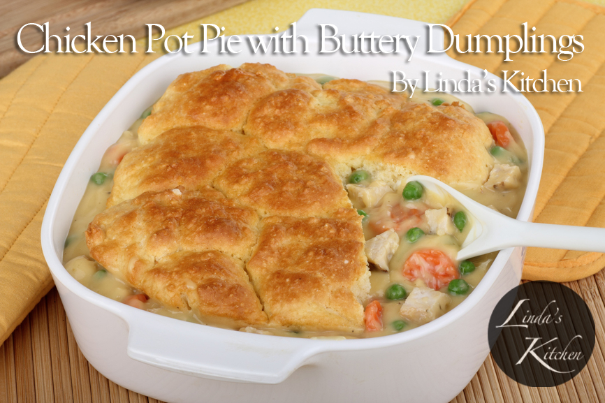 Chicken Pot Pie with Buttery Dumplings