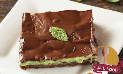 Chocolate and Mint Brownie