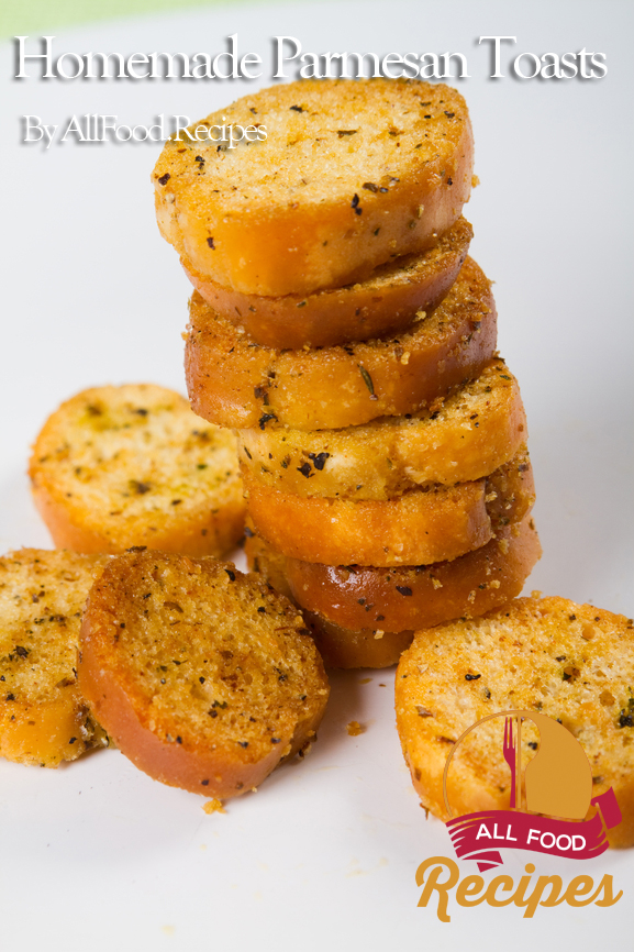 Homemade Parmesan Toasts