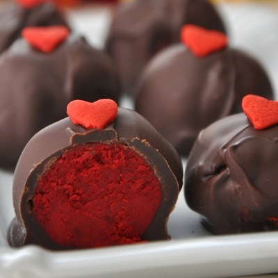 Red Velvet Cake Balls