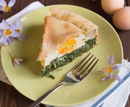 Spinach Ricotta Pie