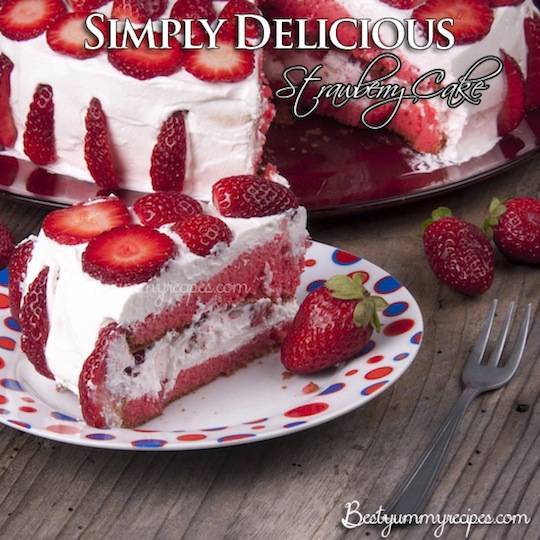 Strawberry Cake Recipe