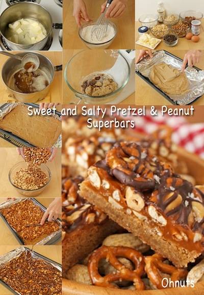 Sweet and Salty Pretzel & Peanut Superbars