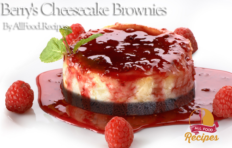 Berry's Cheesecake Brownies