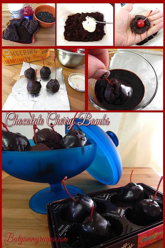 chocolate cherry bombon