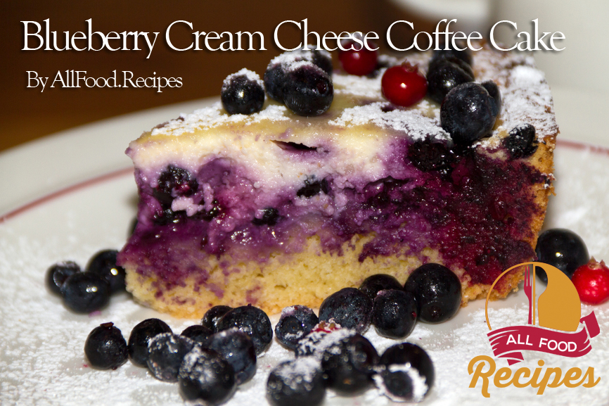 Blueberry Cream Cheese Coffee Cake