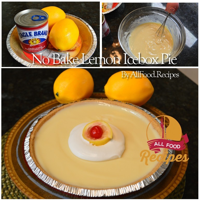 No Bake Lemon Icebox Pie