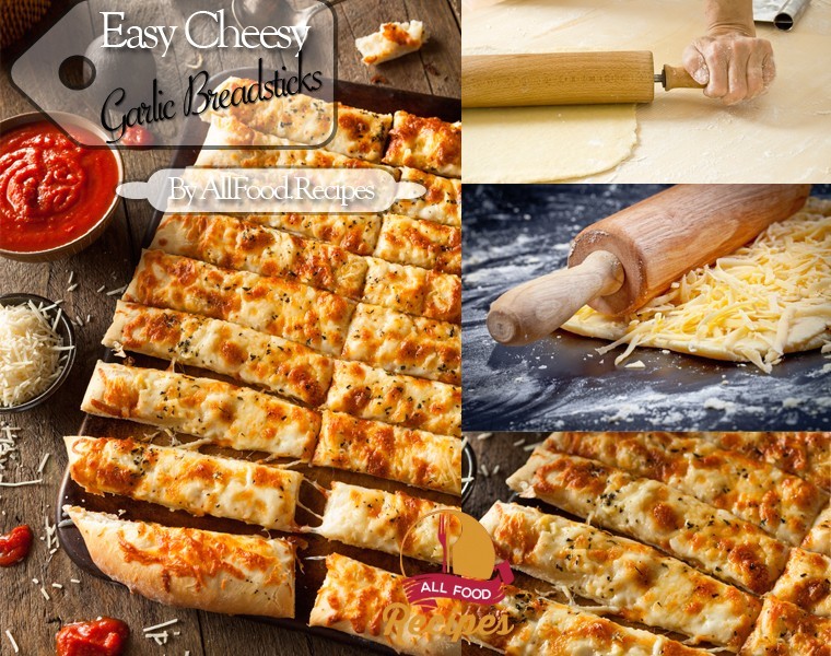 Easy Cheesy Garlic Breadsticks