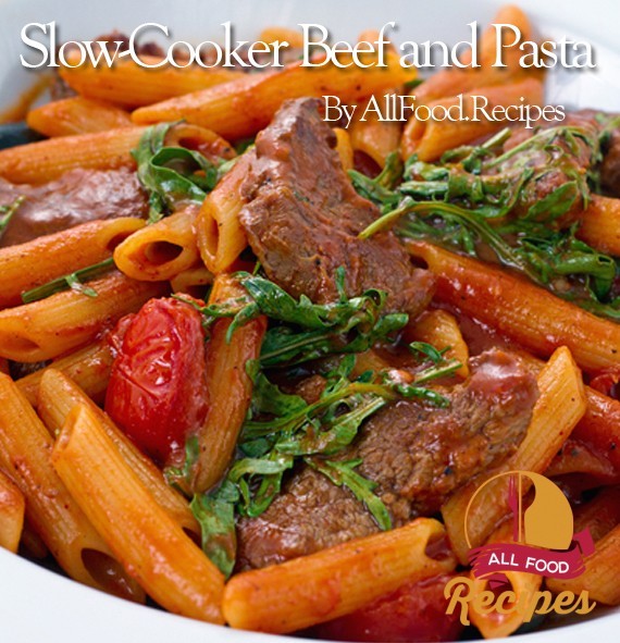 Slow-Cooker Beef and Pasta