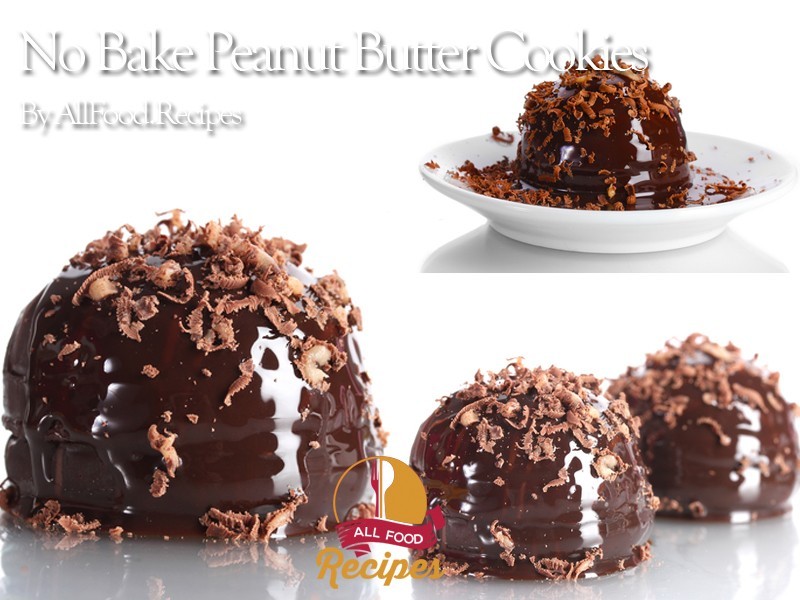 No Bake Peanut Butter Cookies