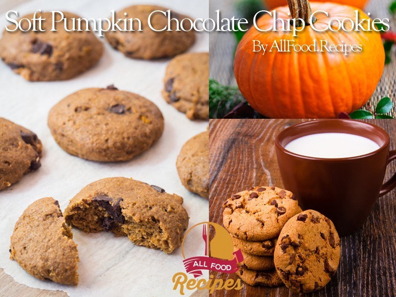 Soft Pumpkin Chocolate Chip Cookies