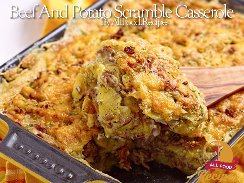 Beef And Potato Scramble Casserole