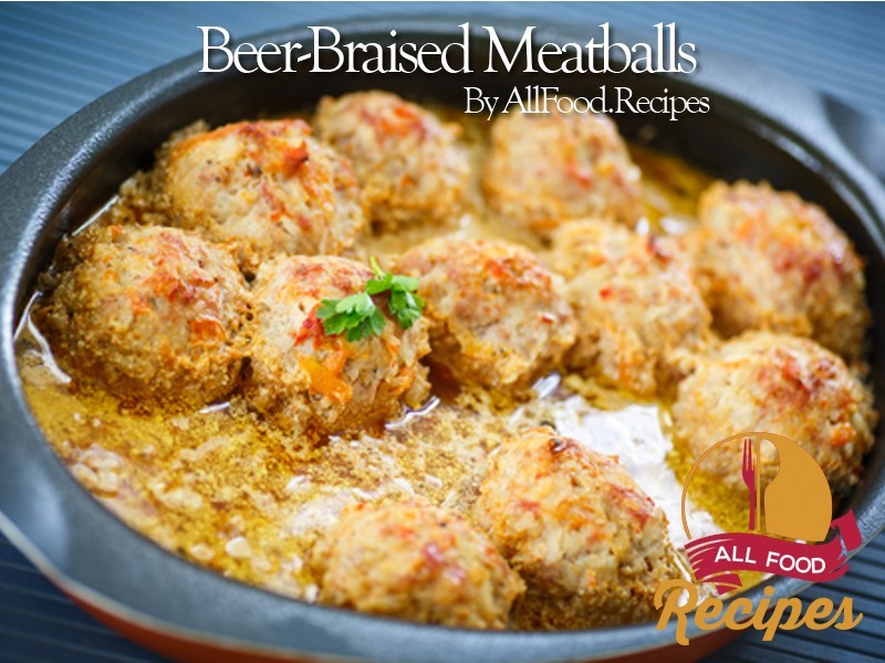 Beer-Braised Meatballs