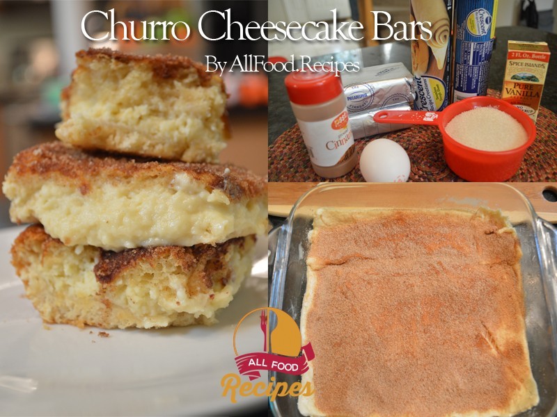 Churro Cheesecake Bars