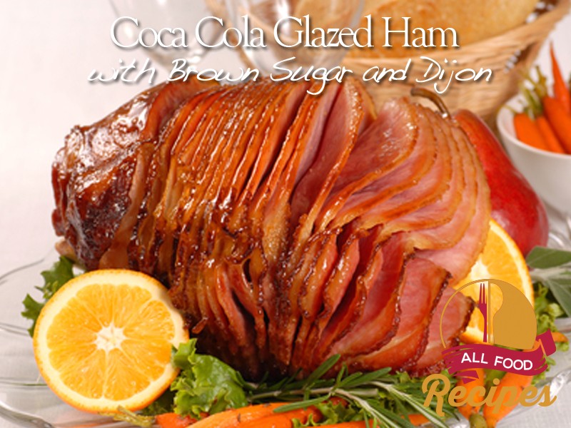 Coca Cola Glazed Ham with Brown Sugar and Dijon