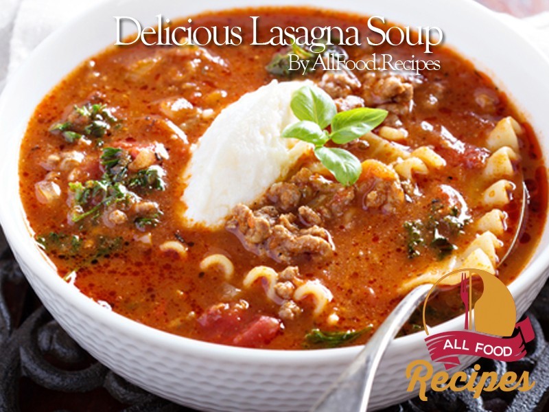 Delicious Lasagna Soup