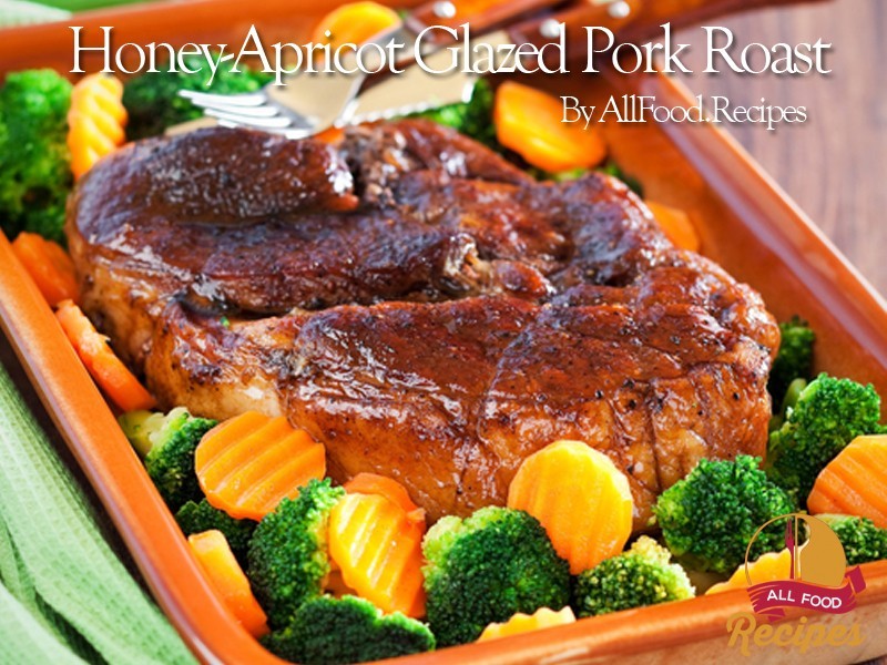 Honey-Apricot Glazed Pork Roast