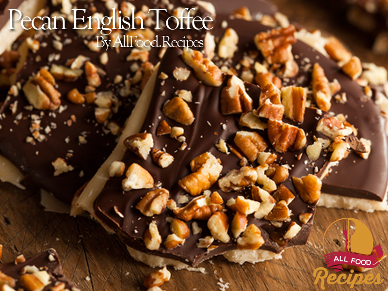 Dark Chocolate Pecan English Toffee