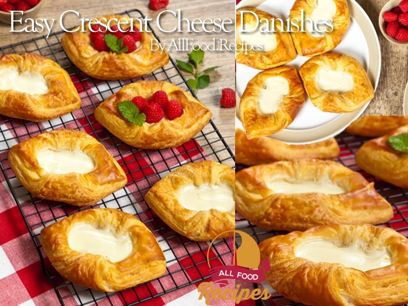 Easy Crescent Cheese Danishes