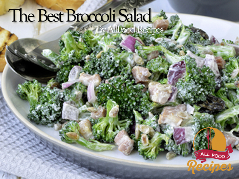 The Best Broccoli Salad