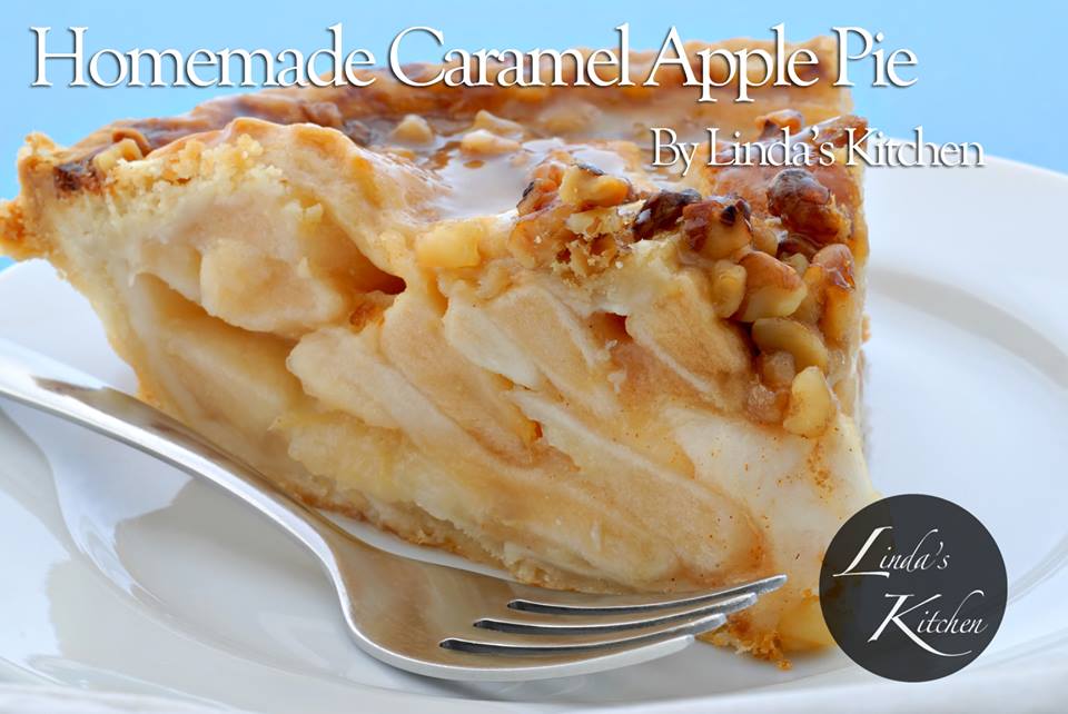 Homemade Caramel Apple Pie