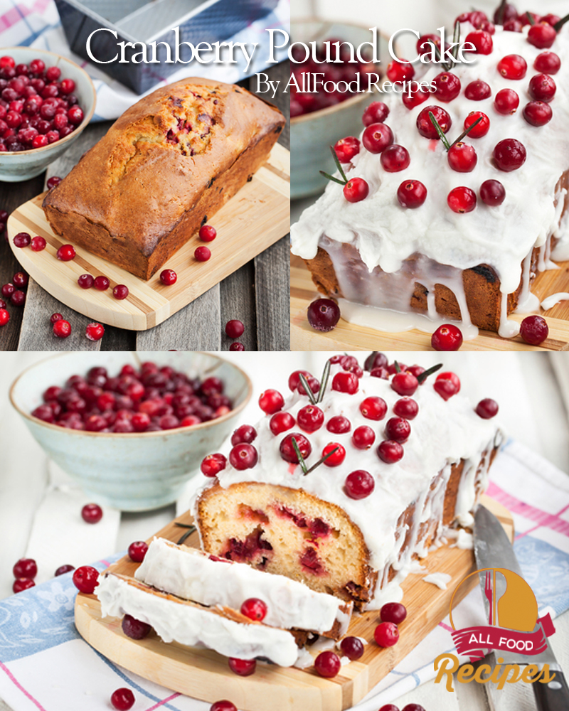 Cranberry Pound Cake