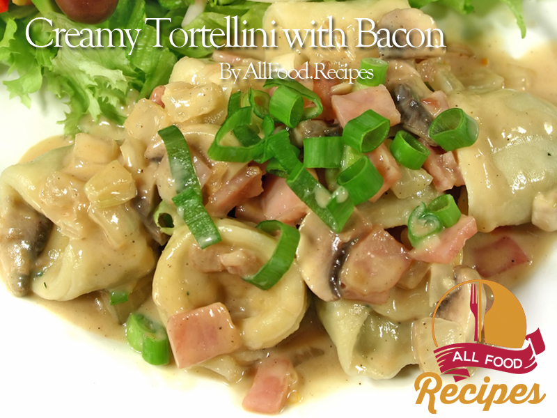 Creamy Tortellini with Bacon