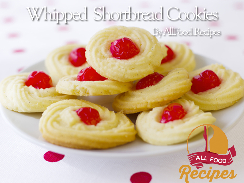 Grandmother Whipped Shortbread Cookies