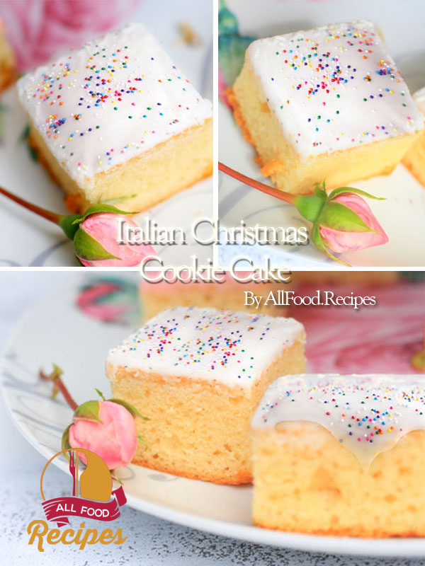 Italian Christmas Cookie Cake