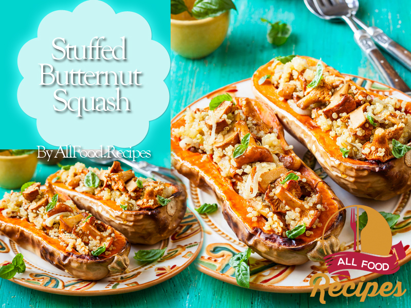 Twice-Baked and Stuffed Butternut Squash