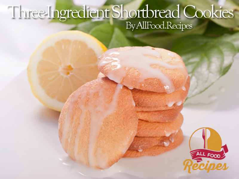 Three-Ingredient Shortbread Cookies