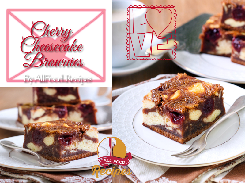 Cherry Cheesecake Brownies