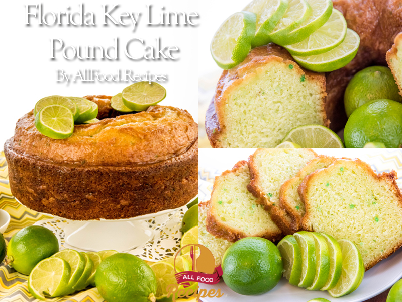 Florida Key Lime Pound Cake